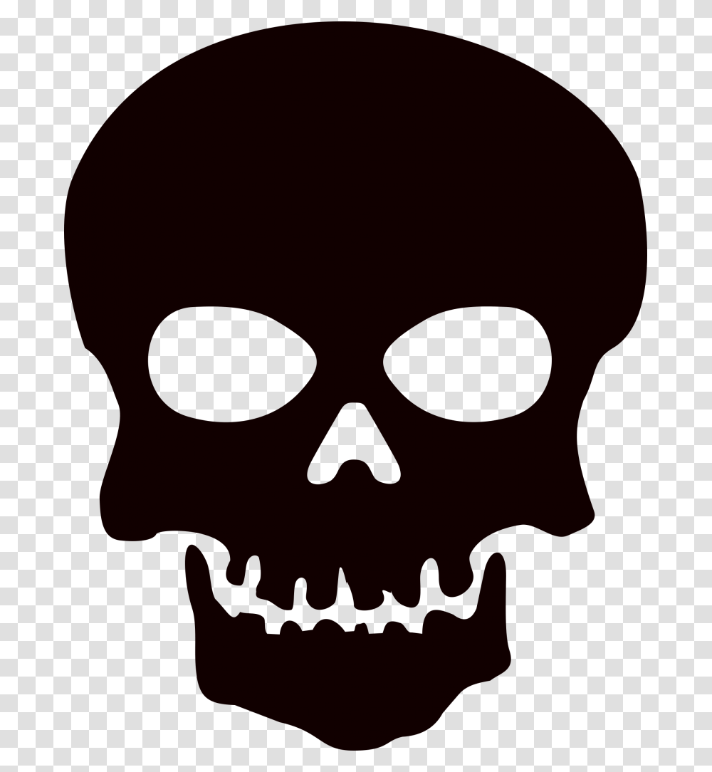 Black Skull Image With Background Vector Clipart, Alien, Head, Mask, Hair Transparent Png