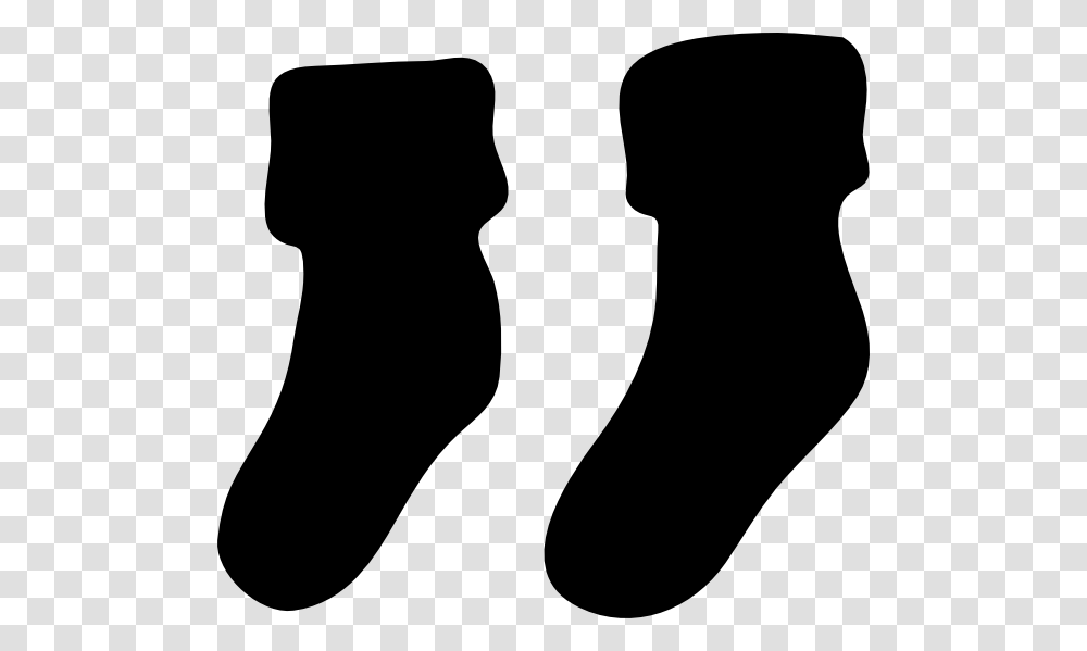 Black Socks Clip Art, Silhouette, Footprint, Person, Human Transparent Png