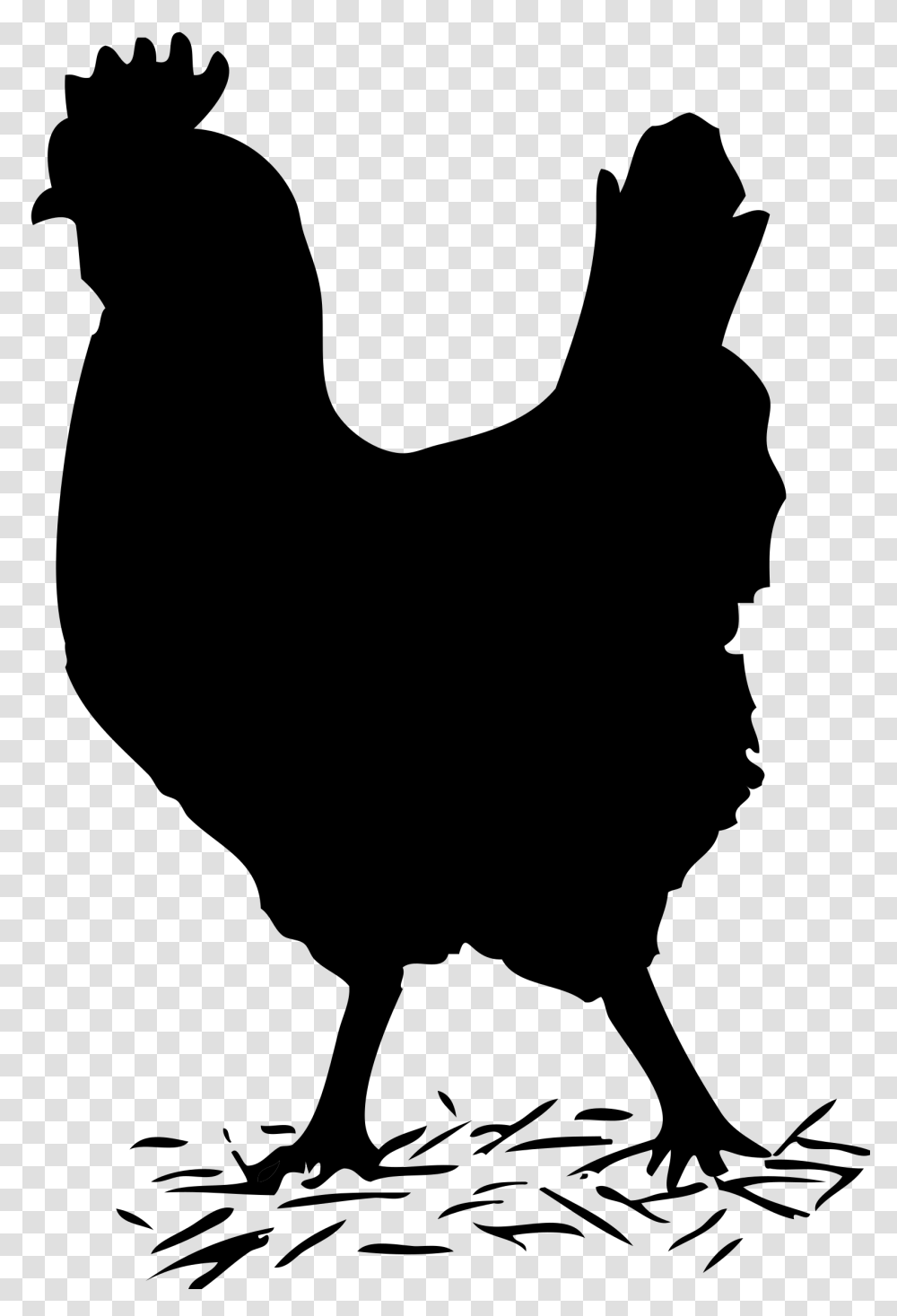 Black Solid Chicken Icons, Gray, World Of Warcraft Transparent Png