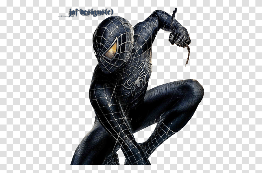 Black Spiderman Spiderman, Person, Hand, Photography Transparent Png