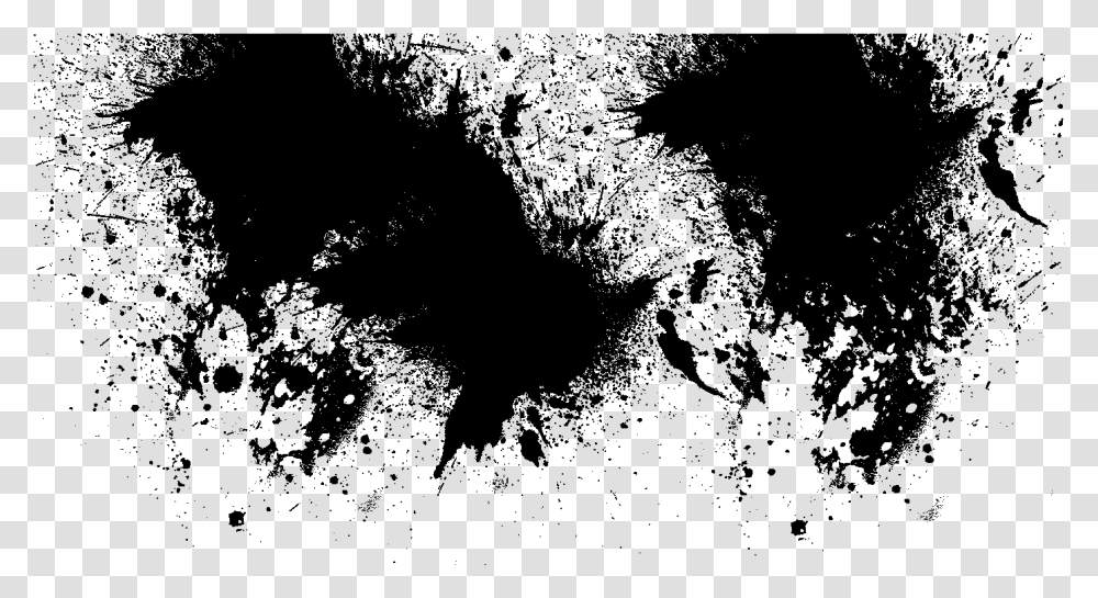 Black Splatter, Gray, World Of Warcraft Transparent Png