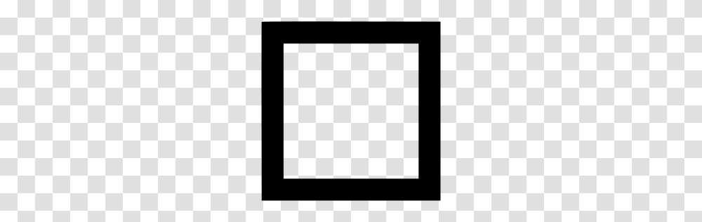 Black Square Outline Icon, Gray, World Of Warcraft Transparent Png