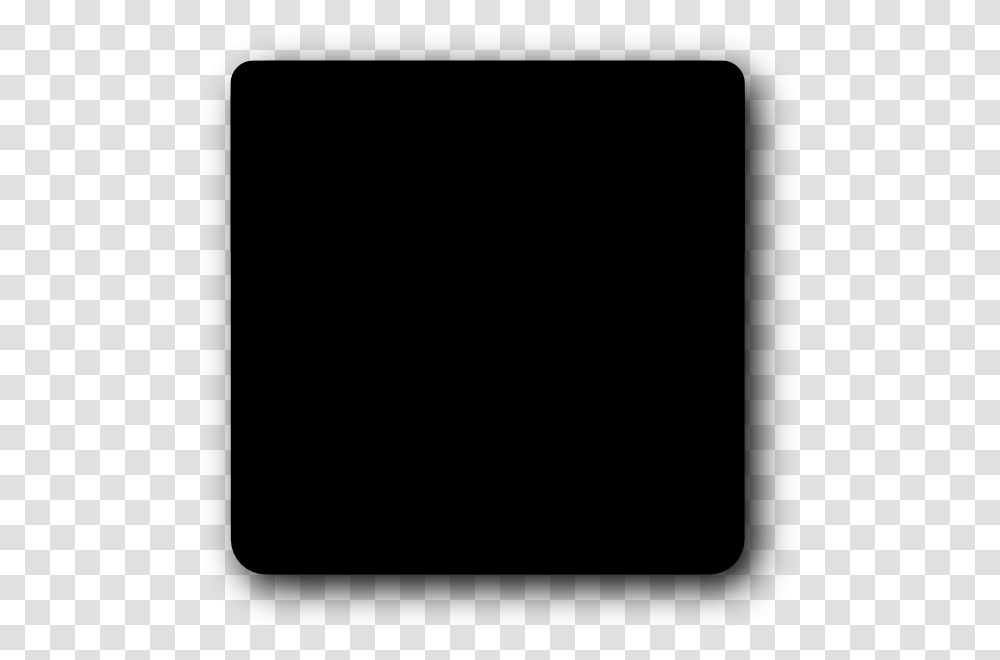 Black Square Rounded Corners Clip Art, Word, Texture, Mat, Cushion Transparent Png