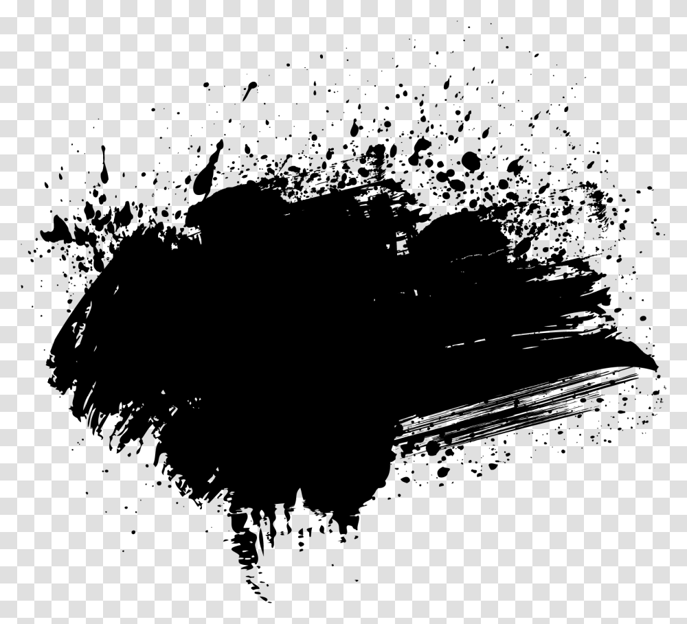 Black Stain, Stencil, Silhouette Transparent Png