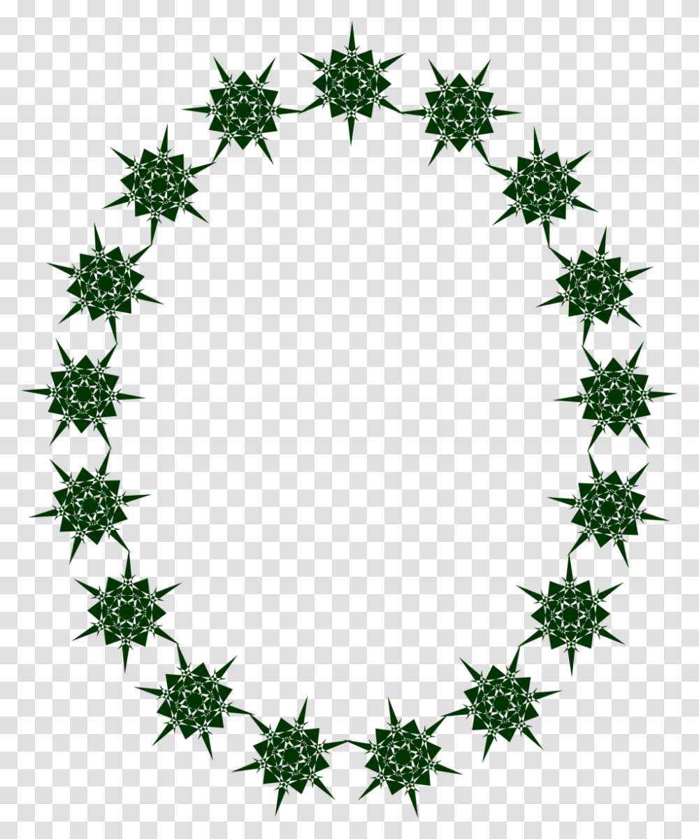 Black Star Border Clip Art Tracing Letters Small O, Plant, Green, Moss, Rug Transparent Png