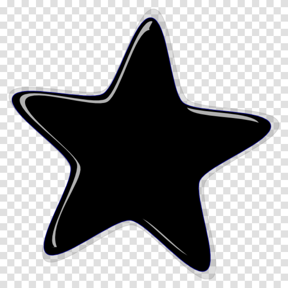 Black Star Clip Art Free Clipart Download, Star Symbol, Antelope, Wildlife Transparent Png