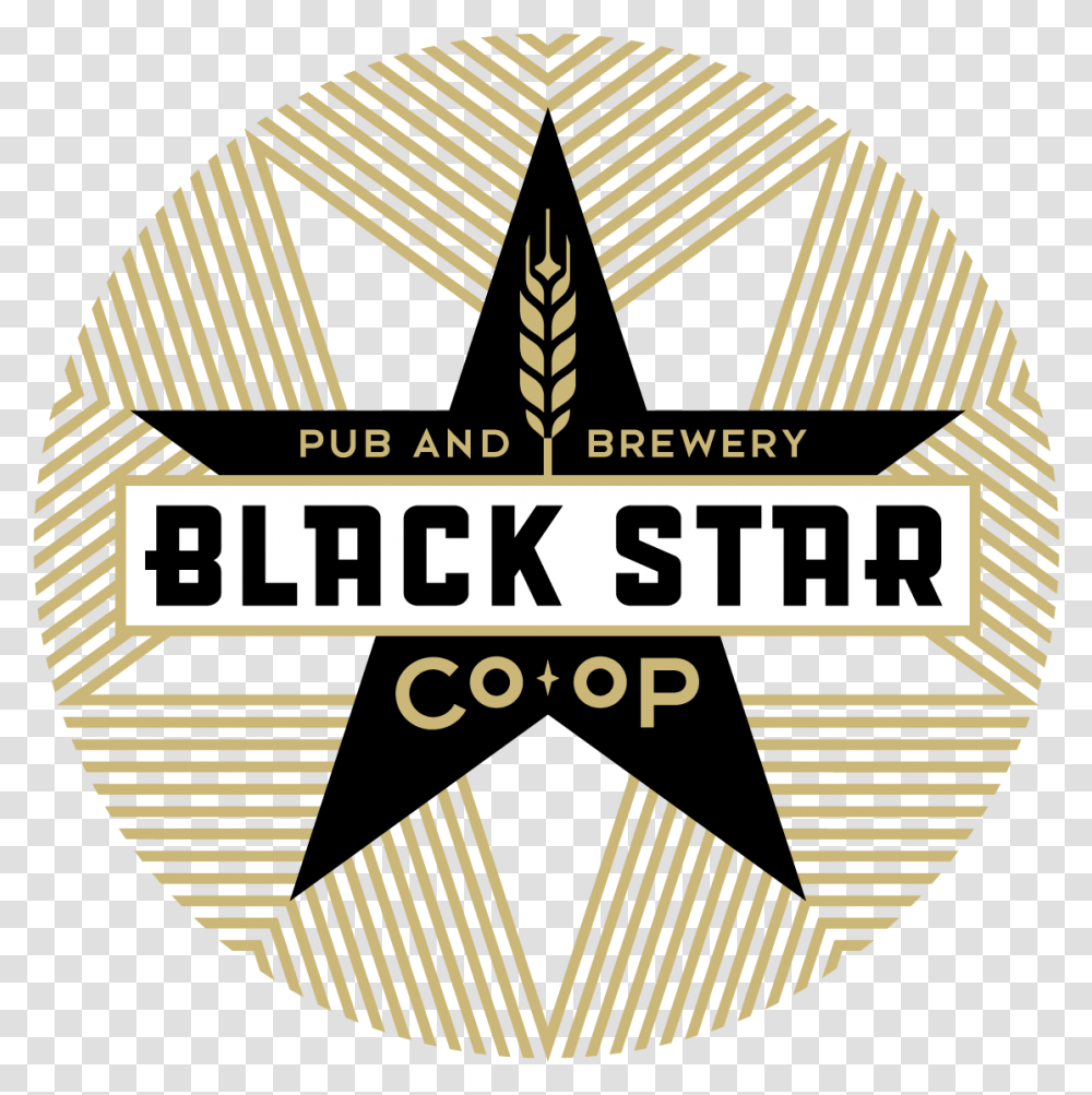 Black Star Image Group Black Star Coop Logo, Label, Badge Transparent Png