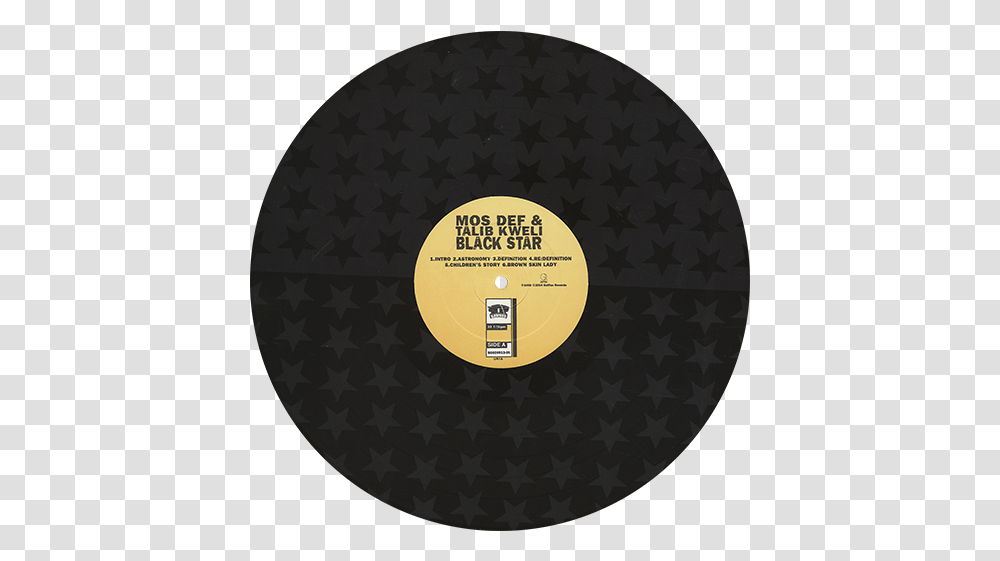 Black Star Mos Def & Talib Kweli Are Black Star Colored Vinyl Circle, Disk, Rug, Dvd, Text Transparent Png