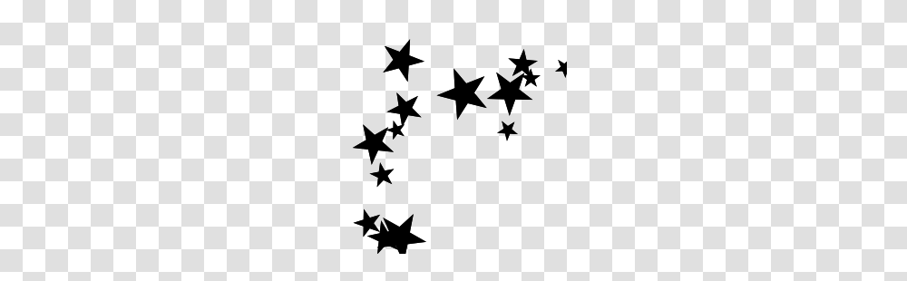 Black Stars Printablespicture Frames Stars Black, Star Symbol, Silhouette Transparent Png