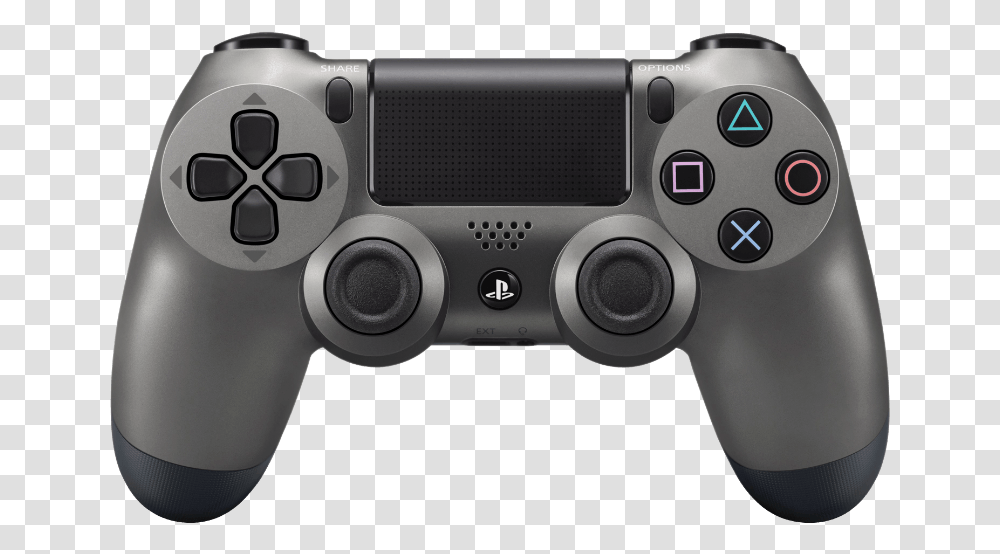 Black Steel Dualshock, Electronics, Joystick, Camera, Gun Transparent Png