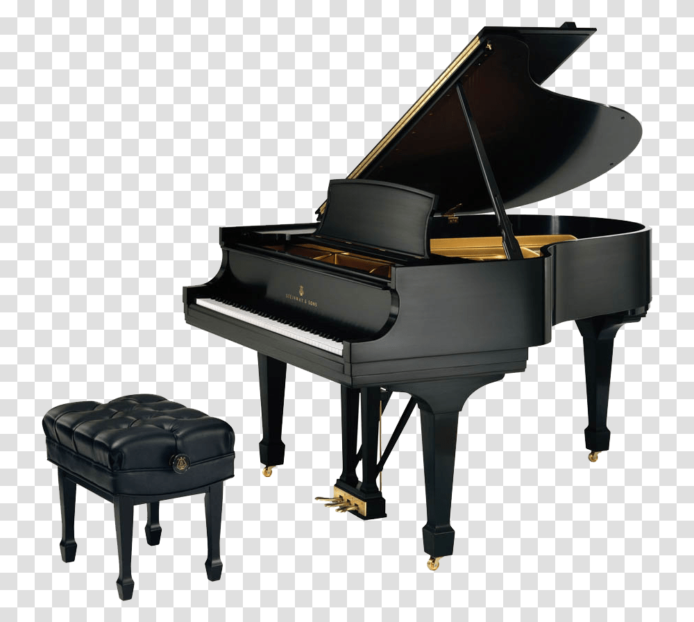 Black Steinway Grand Piano, Leisure Activities, Musical Instrument, Furniture Transparent Png