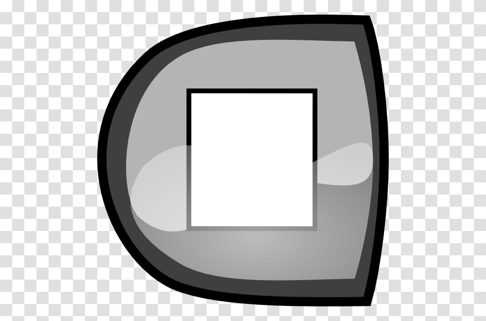 Black Stop Button Clip Art For Web, Mailbox, Letterbox, Mirror Transparent Png