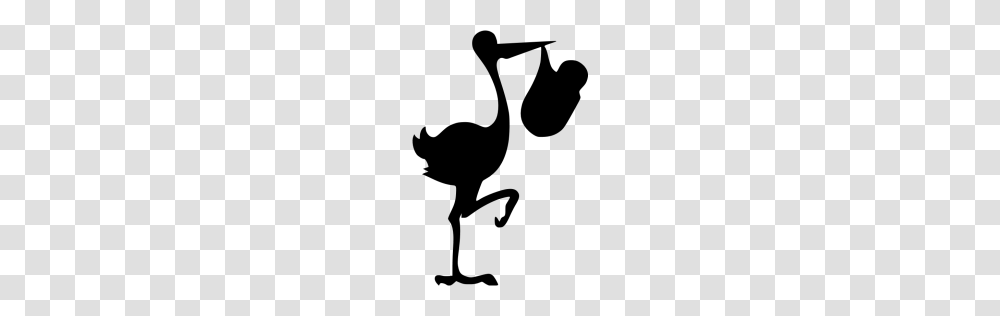 Black Stork With Bundle Icon, Gray, World Of Warcraft Transparent Png