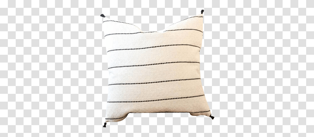 Black Stripe Decorative Pillow 20x20 Solid, Cushion, Rug Transparent Png