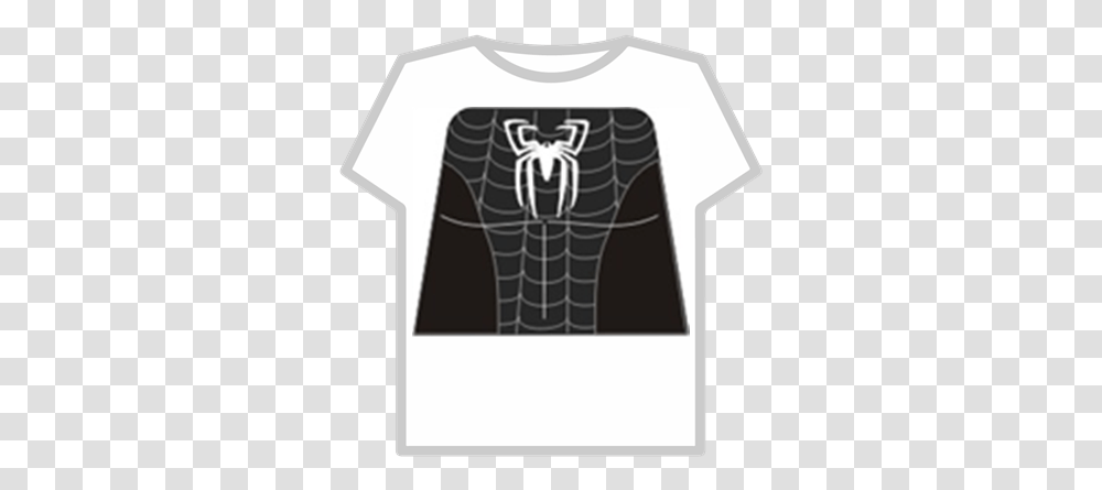 Black Suit Spider Manpng Roblox Sangre Tshirt Roblox, Clothing, Apparel, T-Shirt, Sleeve Transparent Png
