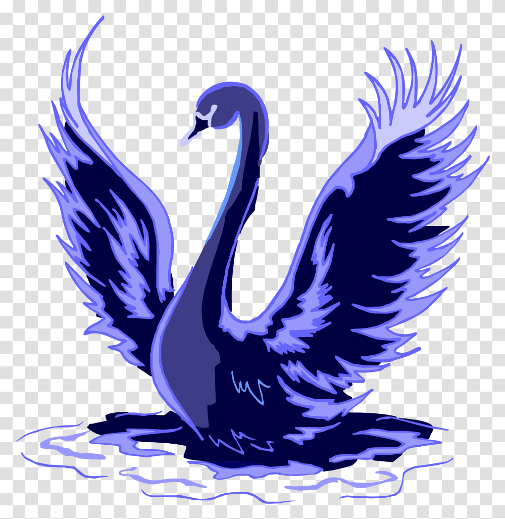Black Swan Trumpeter Swan Bird Clip Art Swan Art, Animal, Eagle, Jay Transparent Png