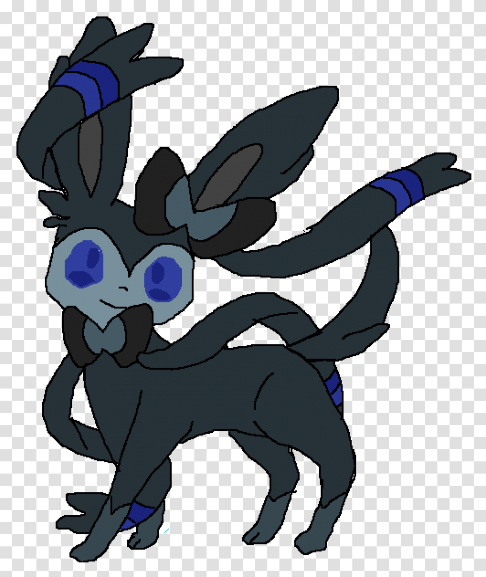 Black Sylveon, Animal, Mammal, Painting Transparent Png