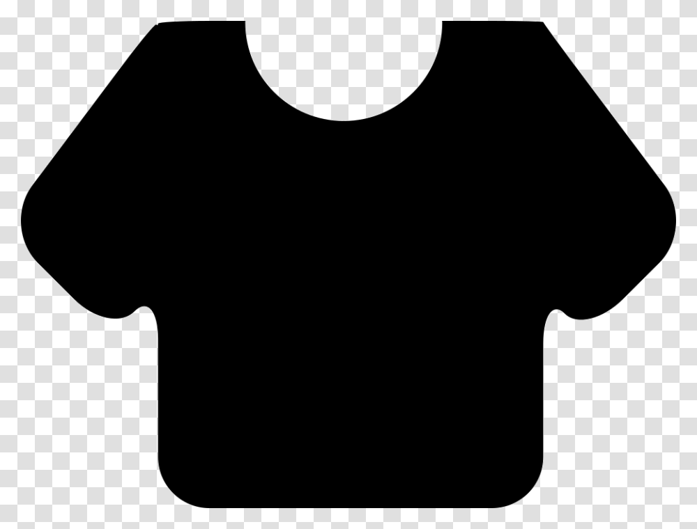 Black T Shirt Icon Free Download, Apparel, Undershirt, Silhouette Transparent Png