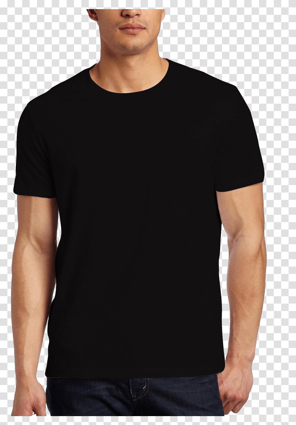 Black T Shirt Image Background Black T Shirt Background, Sleeve, Apparel, Long Sleeve Transparent Png
