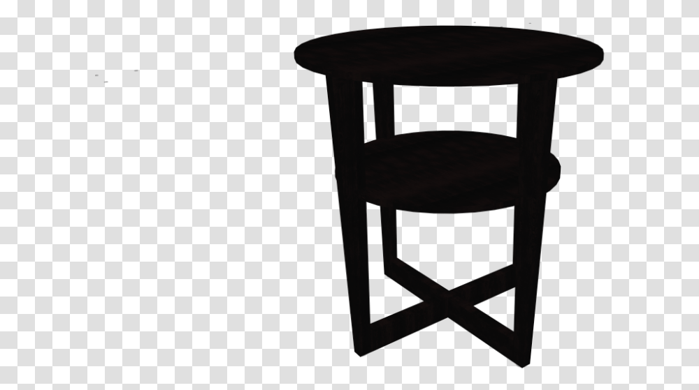 Black Table End Table, Furniture, Tabletop, Mailbox, Letterbox Transparent Png