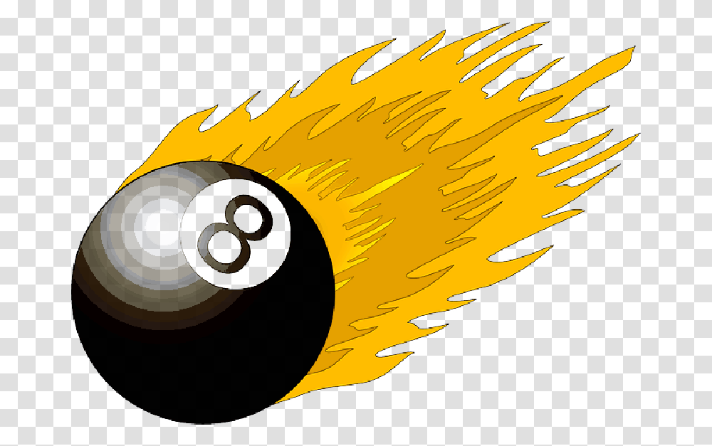 Black Table Fire Cartoon Ball Flame Free Pool 8 Ball Pool, Light, Animal, Golf Ball Transparent Png