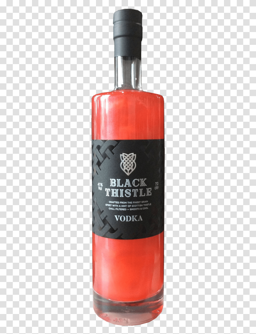 Black Thistle Red Mist Vodka Bottle, Alcohol, Beverage, Beer, Liquor Transparent Png
