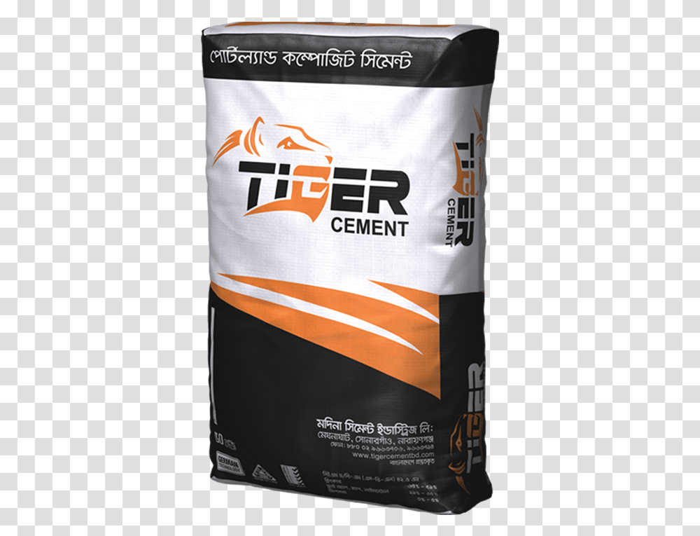 Black Tiger Cement, Word, Bag Transparent Png