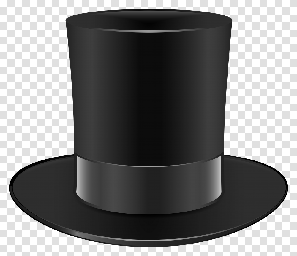 Black Top Hat Clip Art, Apparel, Shaker, Bottle Transparent Png