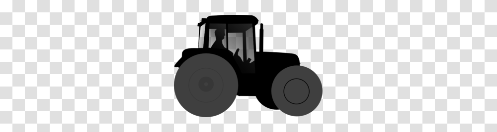 Black Tractor Clip Art, Vehicle, Transportation, Wheel, Machine Transparent Png