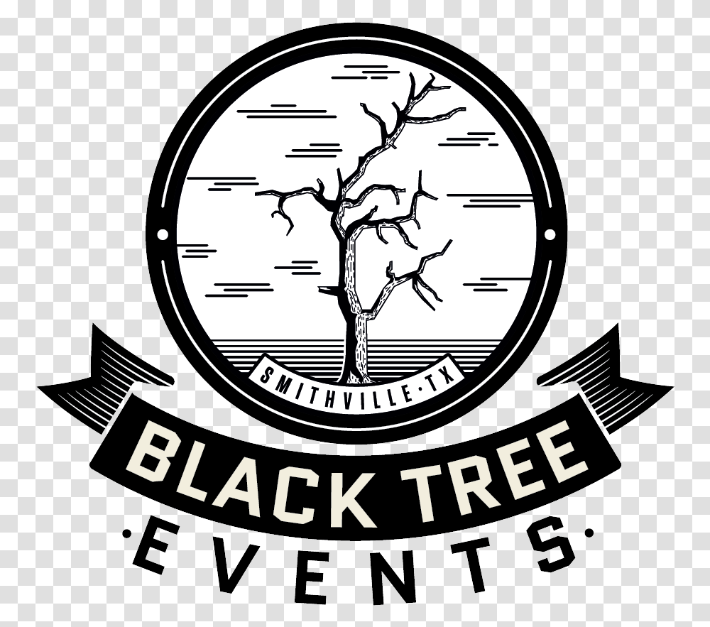 Black Tree Events Illustration, Symbol, Clock Tower, Architecture, Building Transparent Png