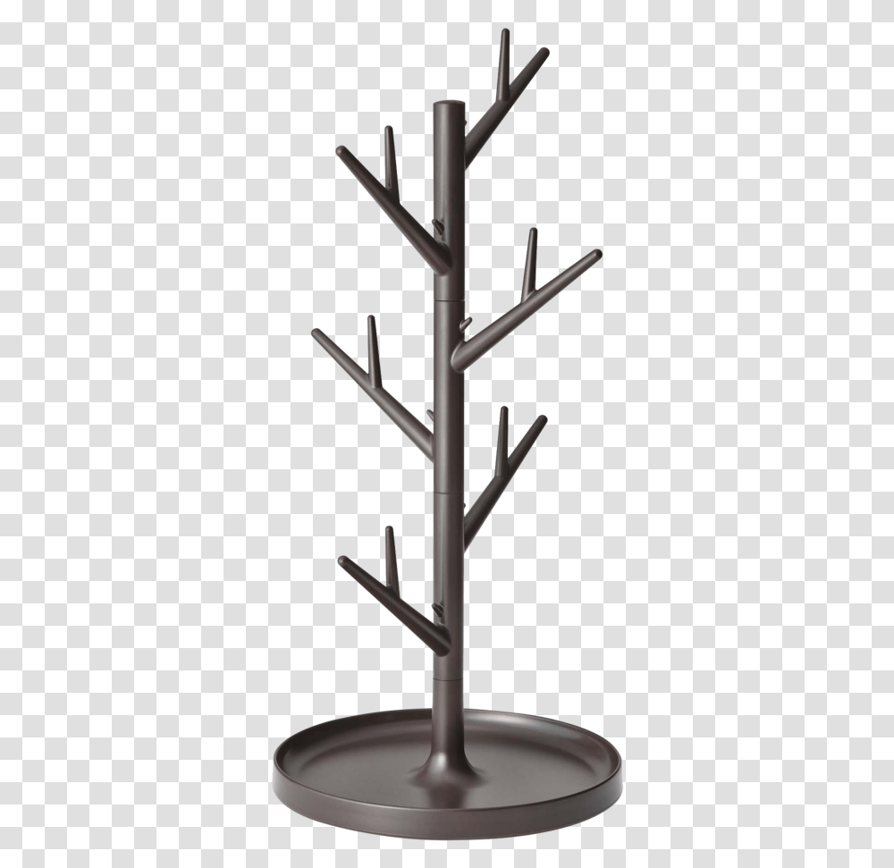 Black Tree Like Countertop Stand By Yamazaki Kitchen, Cross, Sink Faucet, Coat Rack Transparent Png