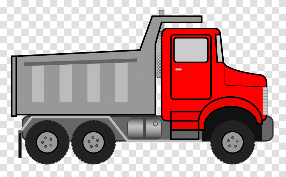 Black Truck Cliparts, Transportation, Vehicle, Fire Truck, Trailer Truck Transparent Png