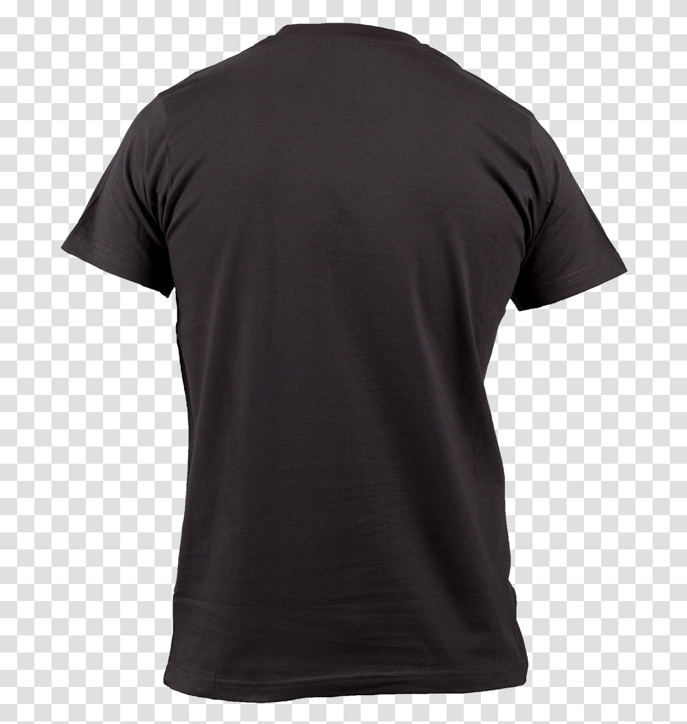 Black Tshirt Back, Apparel, T-Shirt, Person Transparent Png