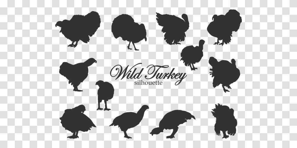 Black Turkey Silhouette Rooster Clip Art Support Our Troops Canada, Animal, Bird, Fowl Transparent Png