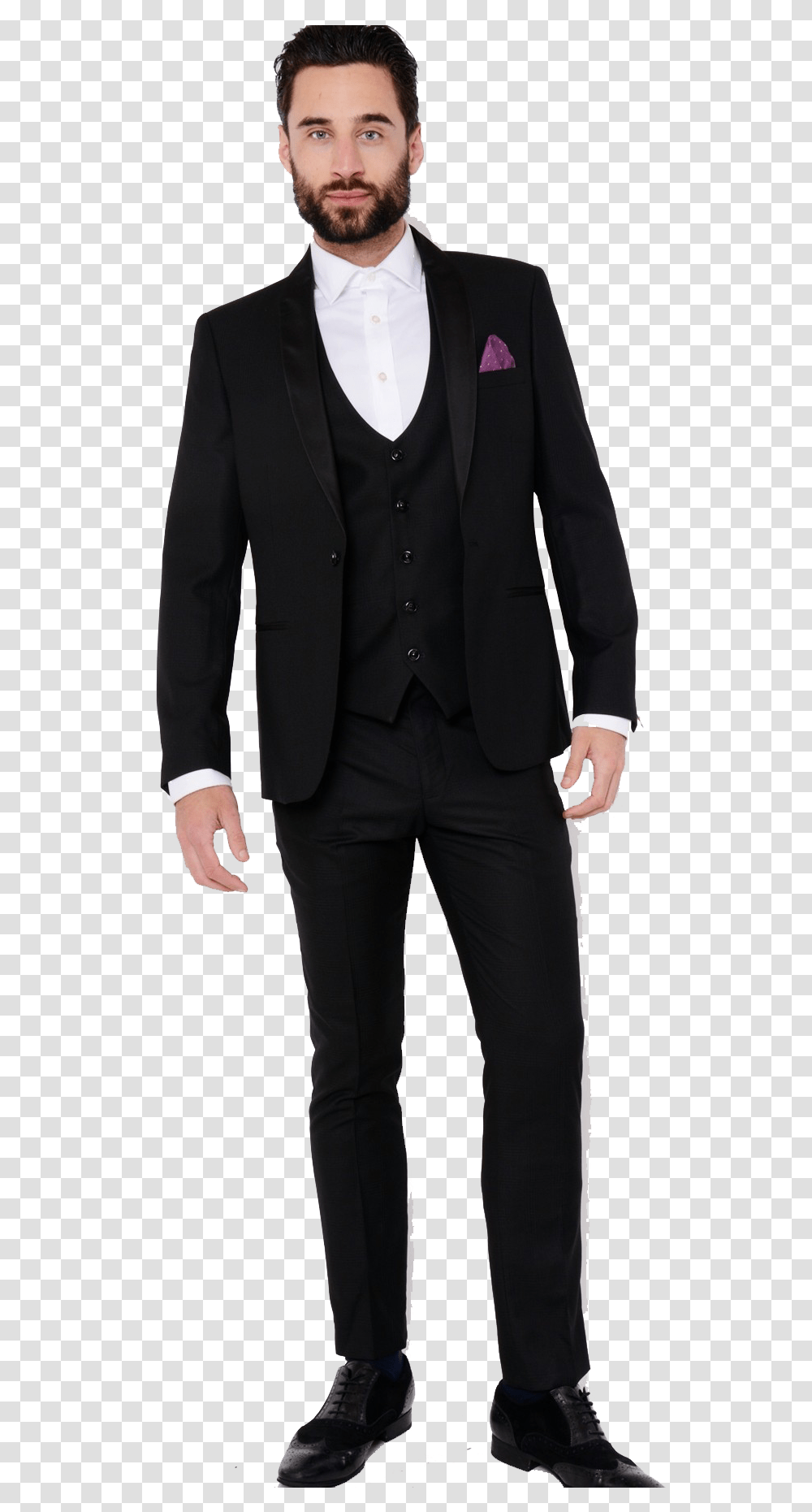 Black Tuxedo Pics Suit, Overcoat, Apparel, Person Transparent Png