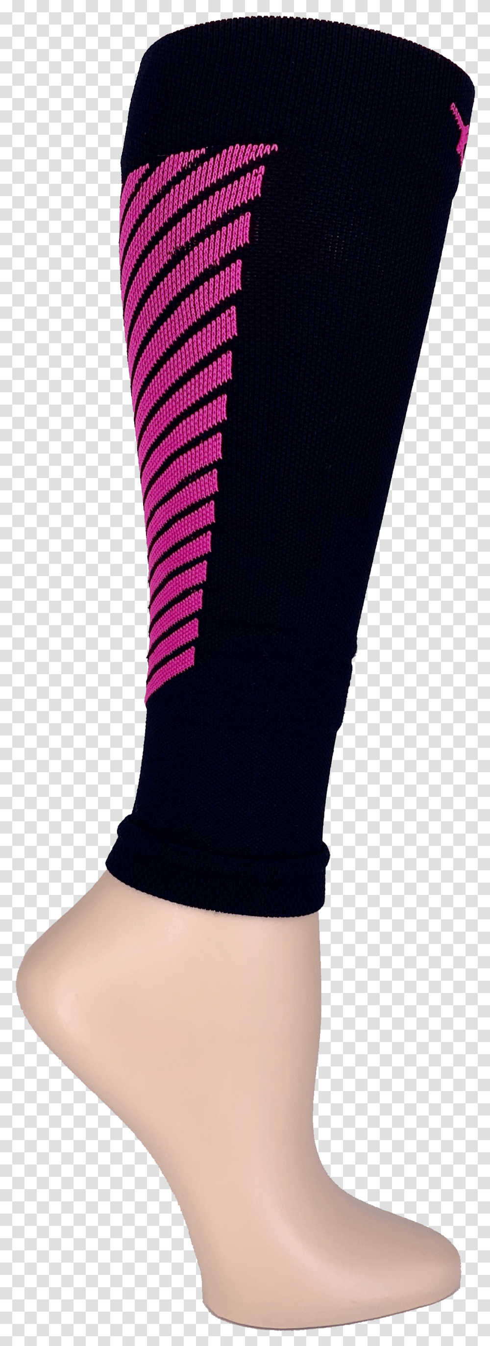 Black & Neon Pink Arrow Sleeve 15 20 Mmhg Shoe, Clothing, Apparel, Footwear, Person Transparent Png
