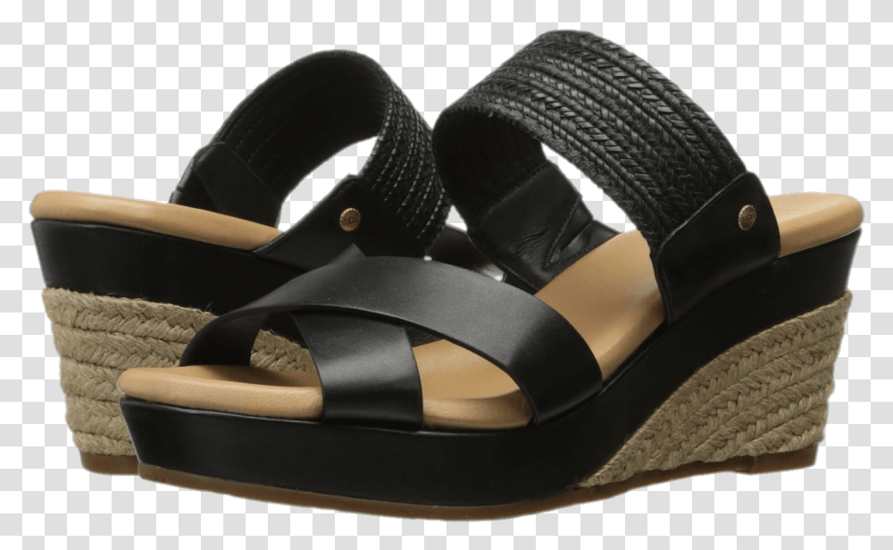 Black Ugg High Sandals, Apparel, Footwear Transparent Png