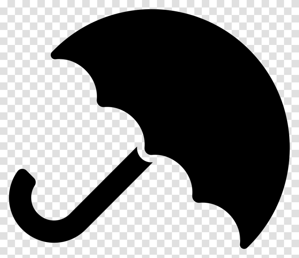 Black Umbrella Black Umbrella Icon, Silhouette, Hammer, Tool Transparent Png