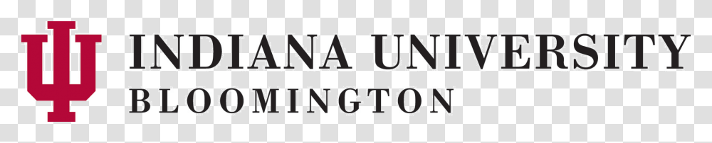 Black University Bloomington Indiana University Logo, Alphabet, Letter, Word Transparent Png