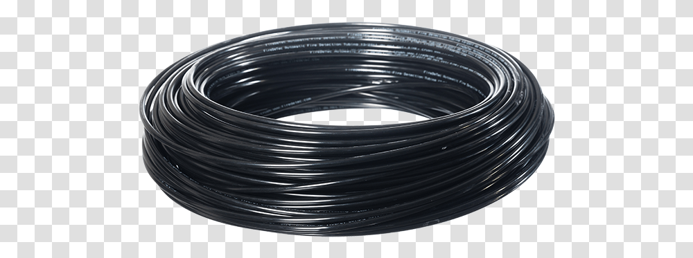 Black Uv Protected Tubing Sold Per Foot Electrical Wiring, Cable, Wire Transparent Png