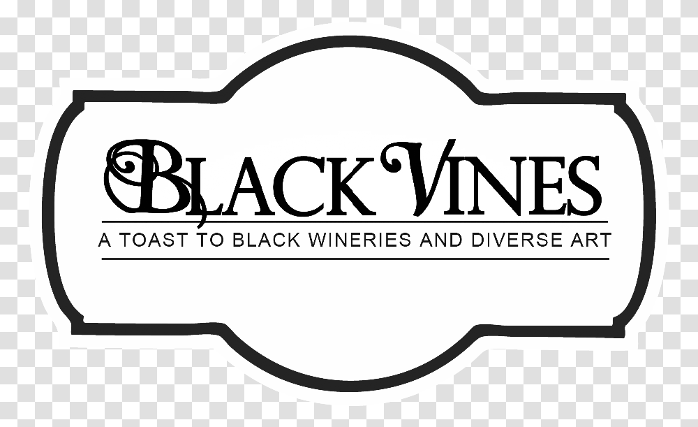 Black Vines, Label, Logo Transparent Png