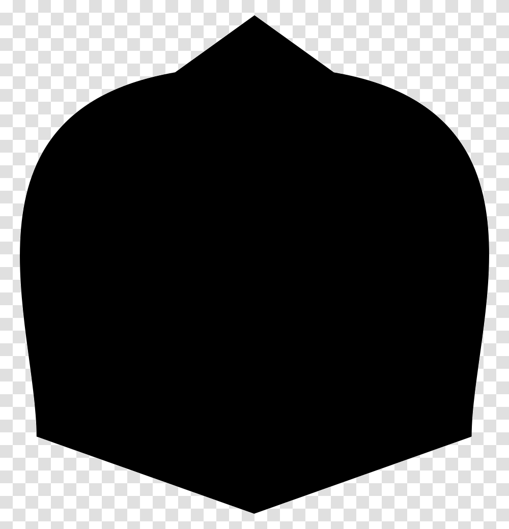 Black War Shield New Moon Phase, Silhouette, Hat, Cap Transparent Png