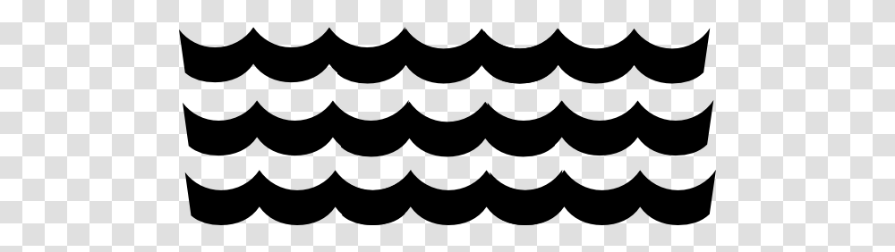 Black Wave Cliparts Free Download Clip Art, Rug, Pattern, Stencil, Mustache Transparent Png