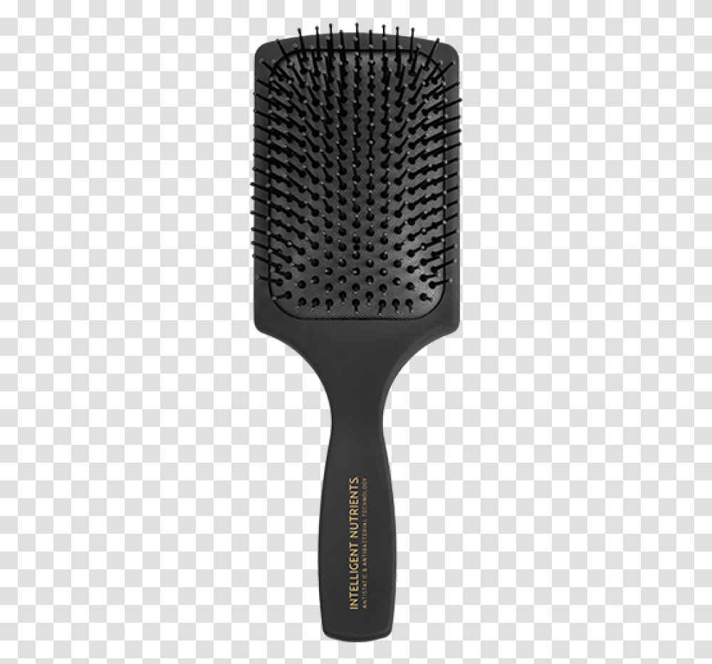 Black Wet Paddle Brush, Tool, Microphone, Electrical Device, Chair Transparent Png