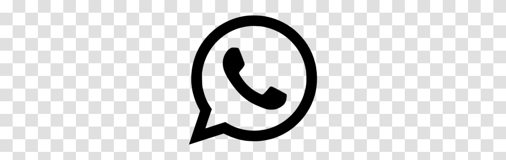 Black Whatsapp Icon, Gray, World Of Warcraft Transparent Png