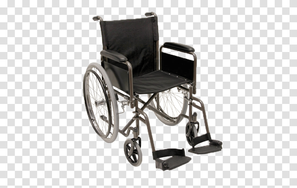 Black Wheelchair Image, Furniture Transparent Png