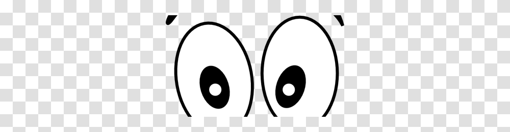 Black White Eyes Clipart, Number, Tape Transparent Png