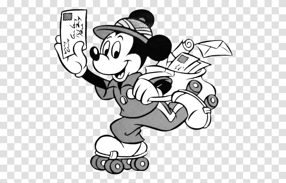 Black White Mickey Black And White Mickey Mouse, Performer, Super Mario, Pirate Transparent Png