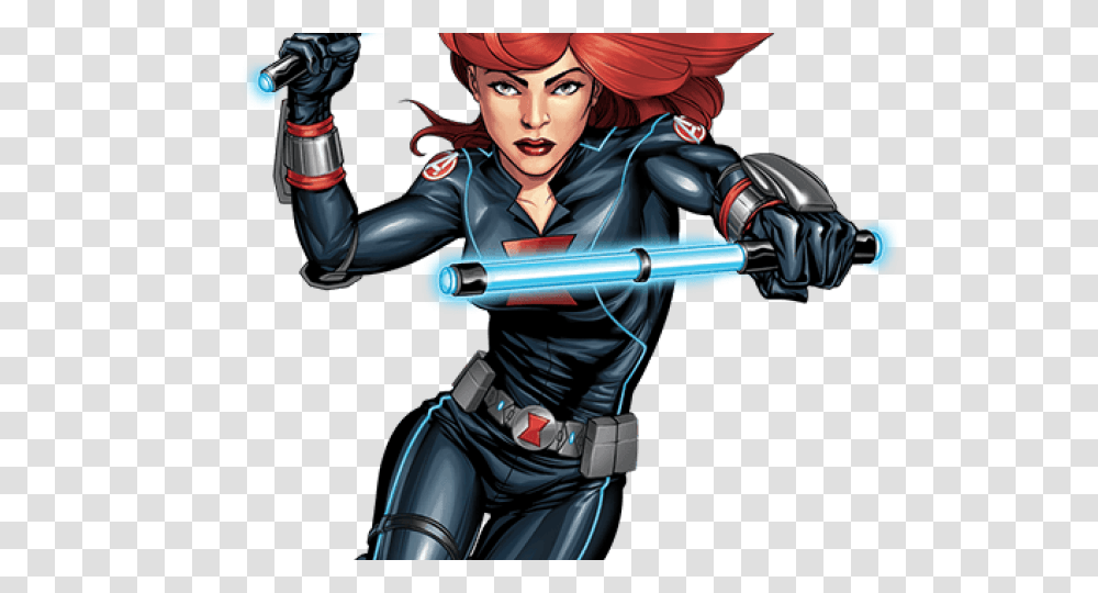 Black Widow Clipart Avengers Character Free Clip Art Stock, Costume, Ninja, Person, Comics Transparent Png