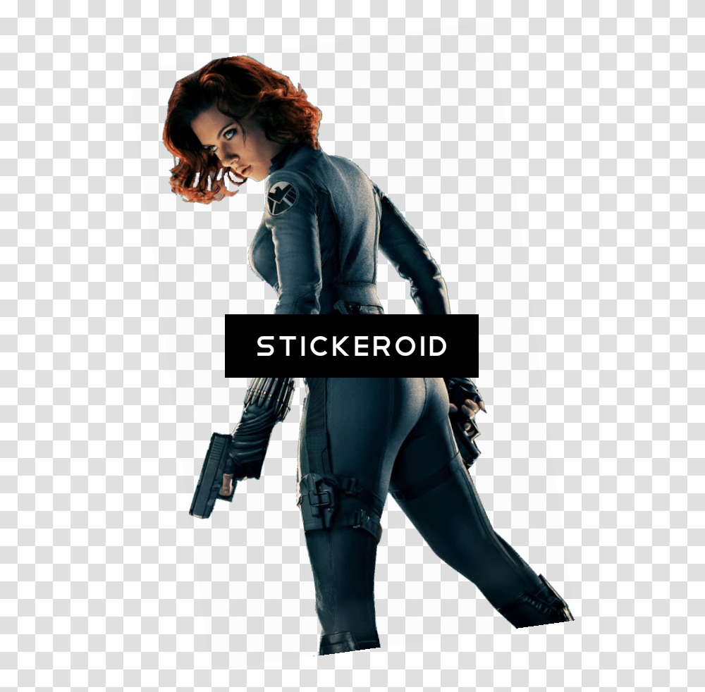 Black Widow Clipart, Sleeve, Apparel, Person Transparent Png